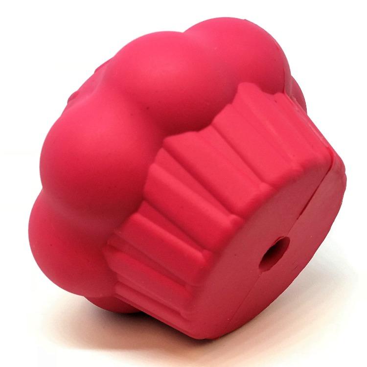 Cupcake eDispenser - Durable Rubber Chew Toy & Treat Dispenser | USA Made - Elite Pet Collective