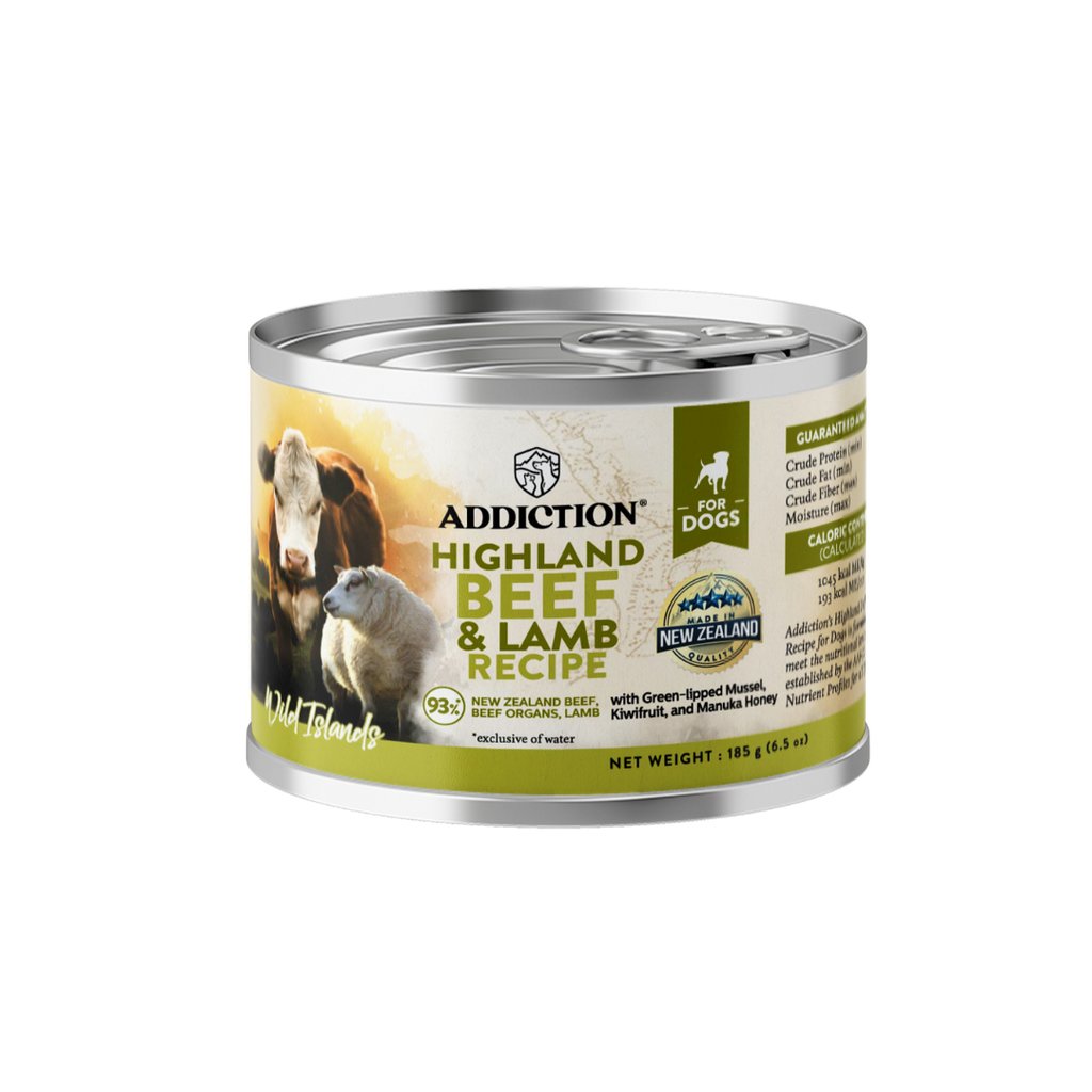 Wild Islands Highland Beef & Lamb Recipe Premium Grain-free Canned Dog Food 185g - Elite Pet Collective
