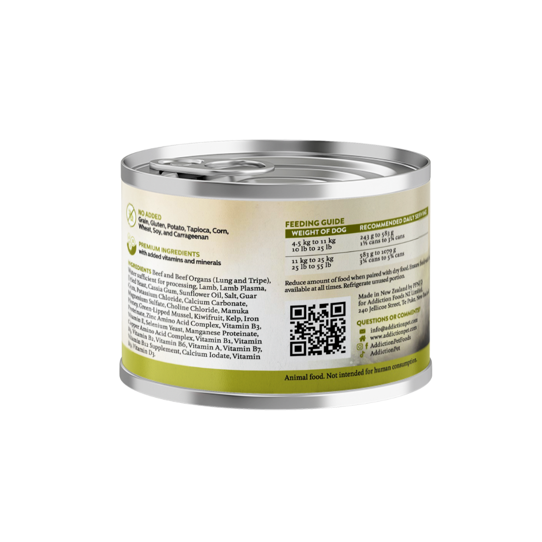 Wild Islands Highland Beef & Lamb Recipe Premium Grain-free Canned Dog Food 185g - Elite Pet Collective