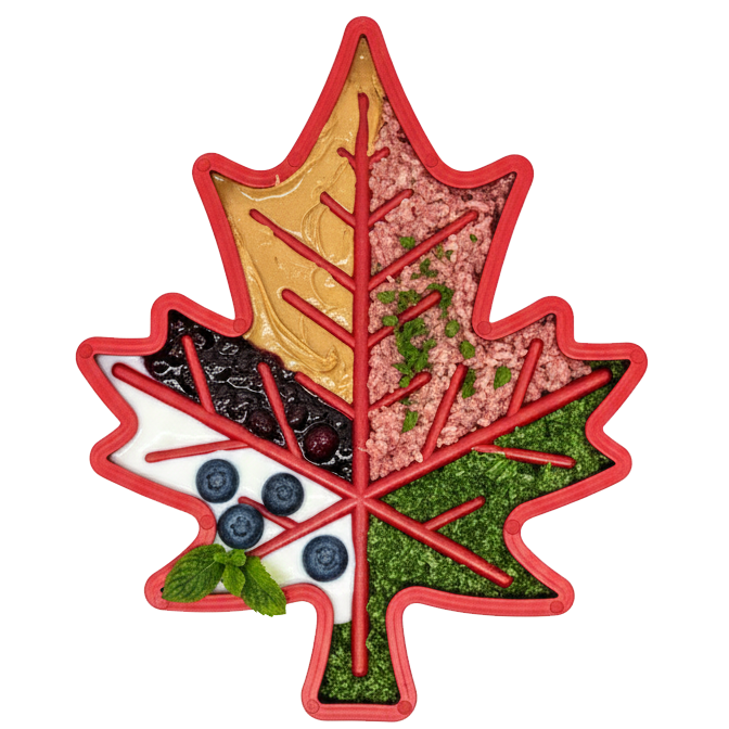 Canadian Maple Leaf Nylon Dog Chew Toy - Indestructible & USA Made - Elite Pet Collective