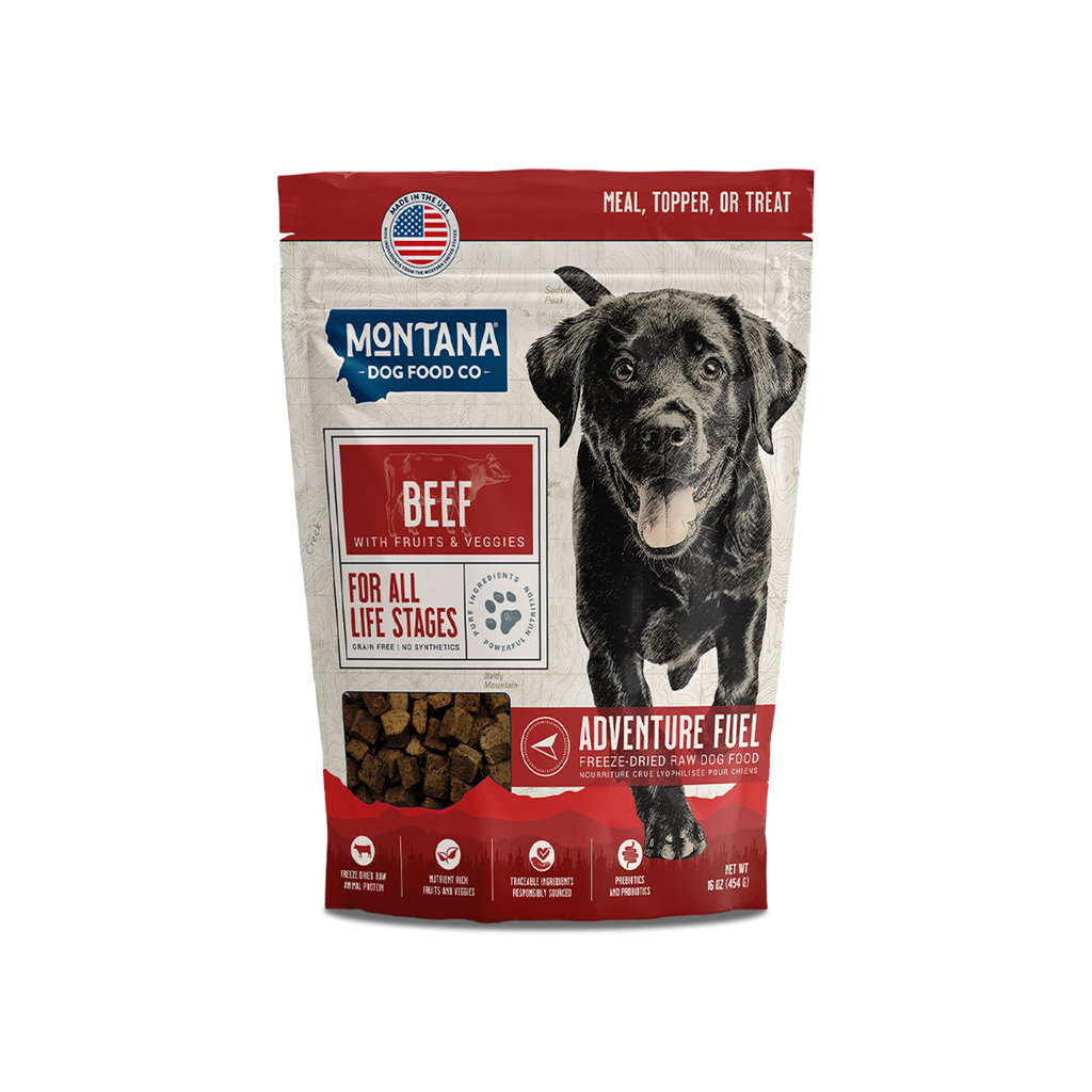 Grain-Free Beef Freeze-Dried Raw Adventure Fuel (Dog Food) - Elite Pet Collective