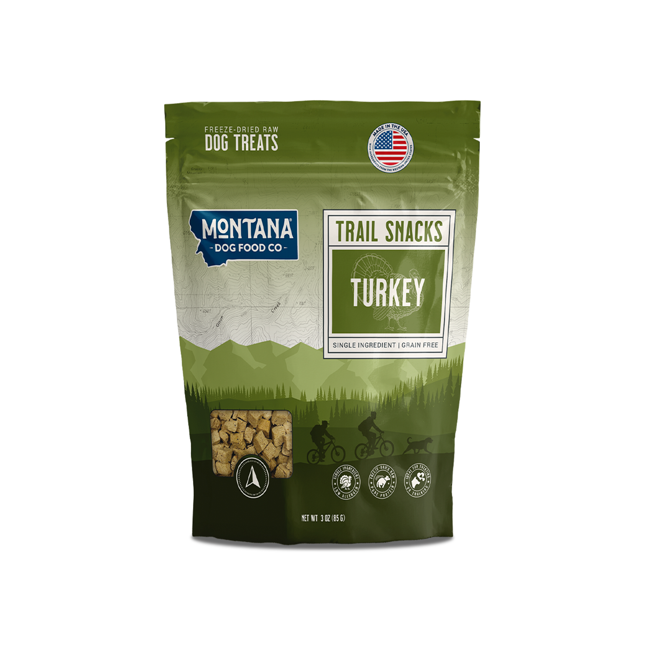 Turkey Liver Freeze-dried Raw Trail Snacks (Treats) for Dogs 3oz - Elite Pet Collective
