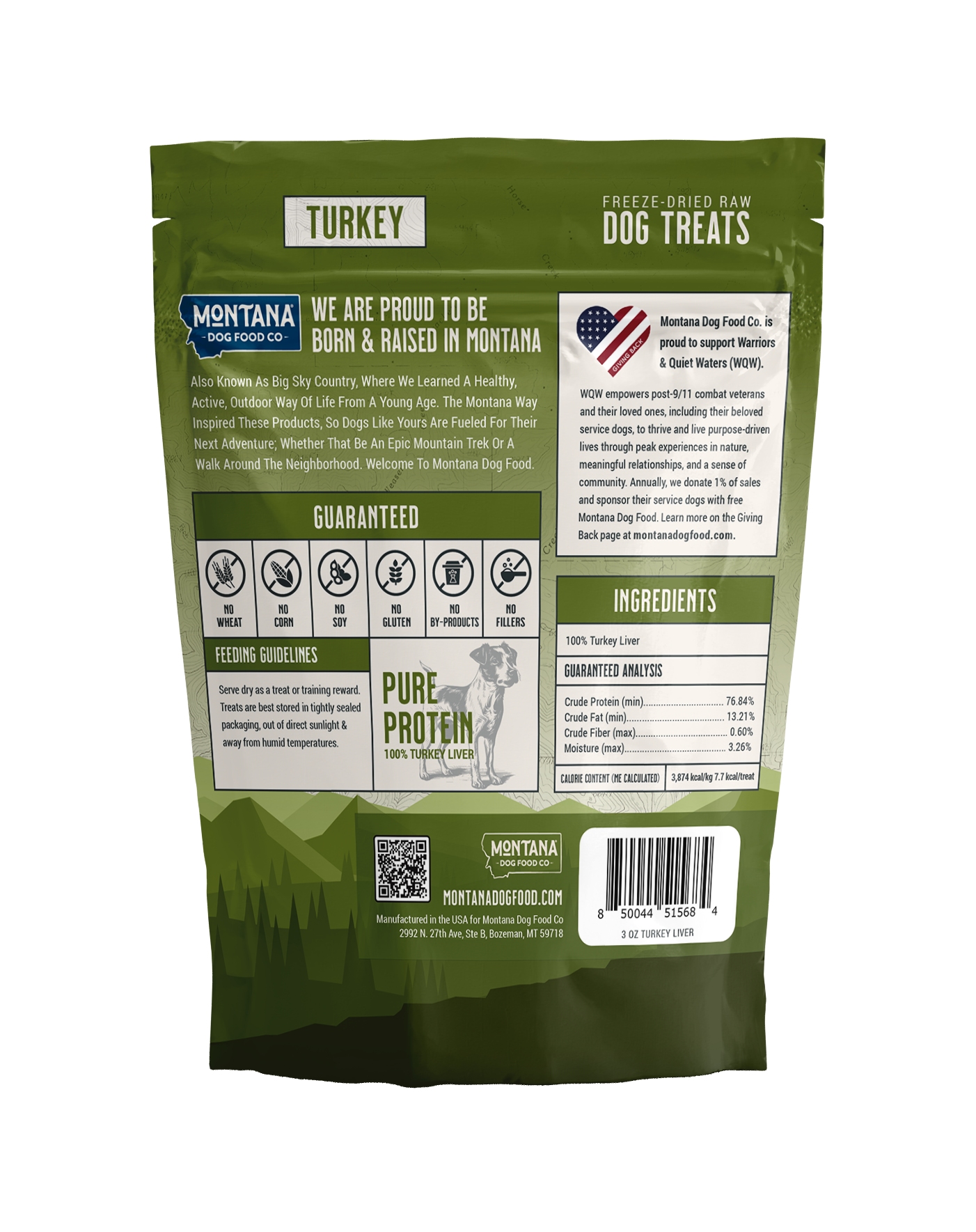 Turkey Liver Freeze-dried Raw Trail Snacks (Treats) for Dogs 3oz - Elite Pet Collective