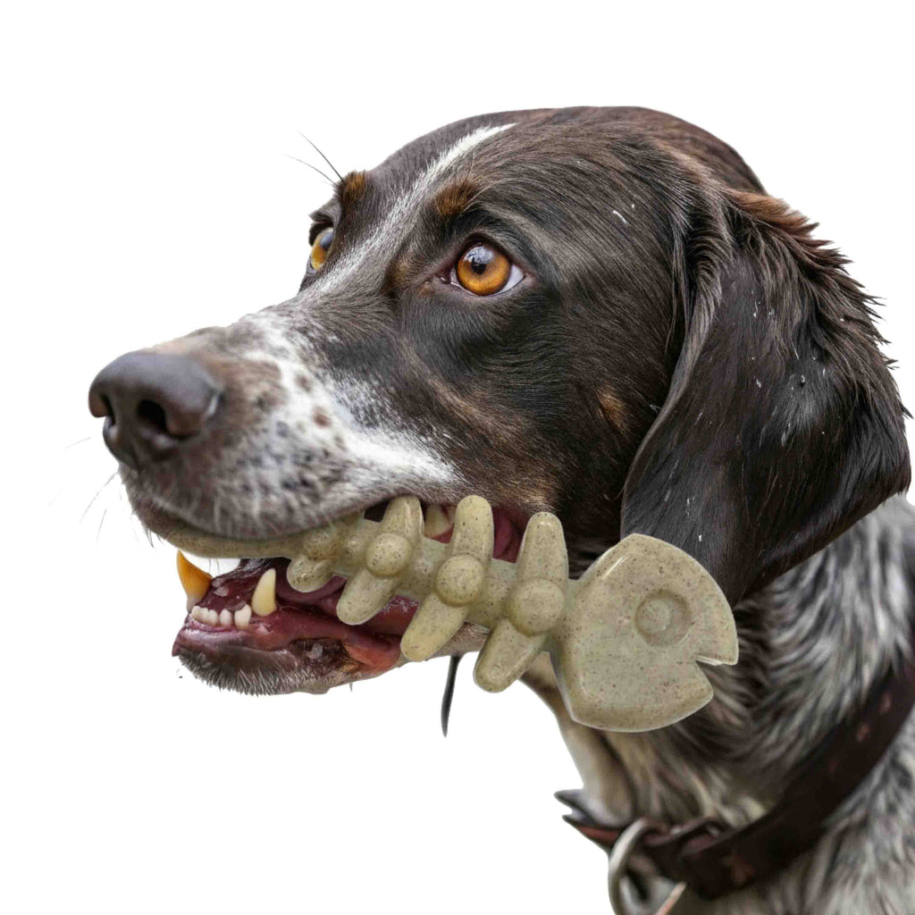 Fish Bone Nylon Dog Toy for Aggressive Chewers | USA Made | SodaPup - Elite Pet Collective