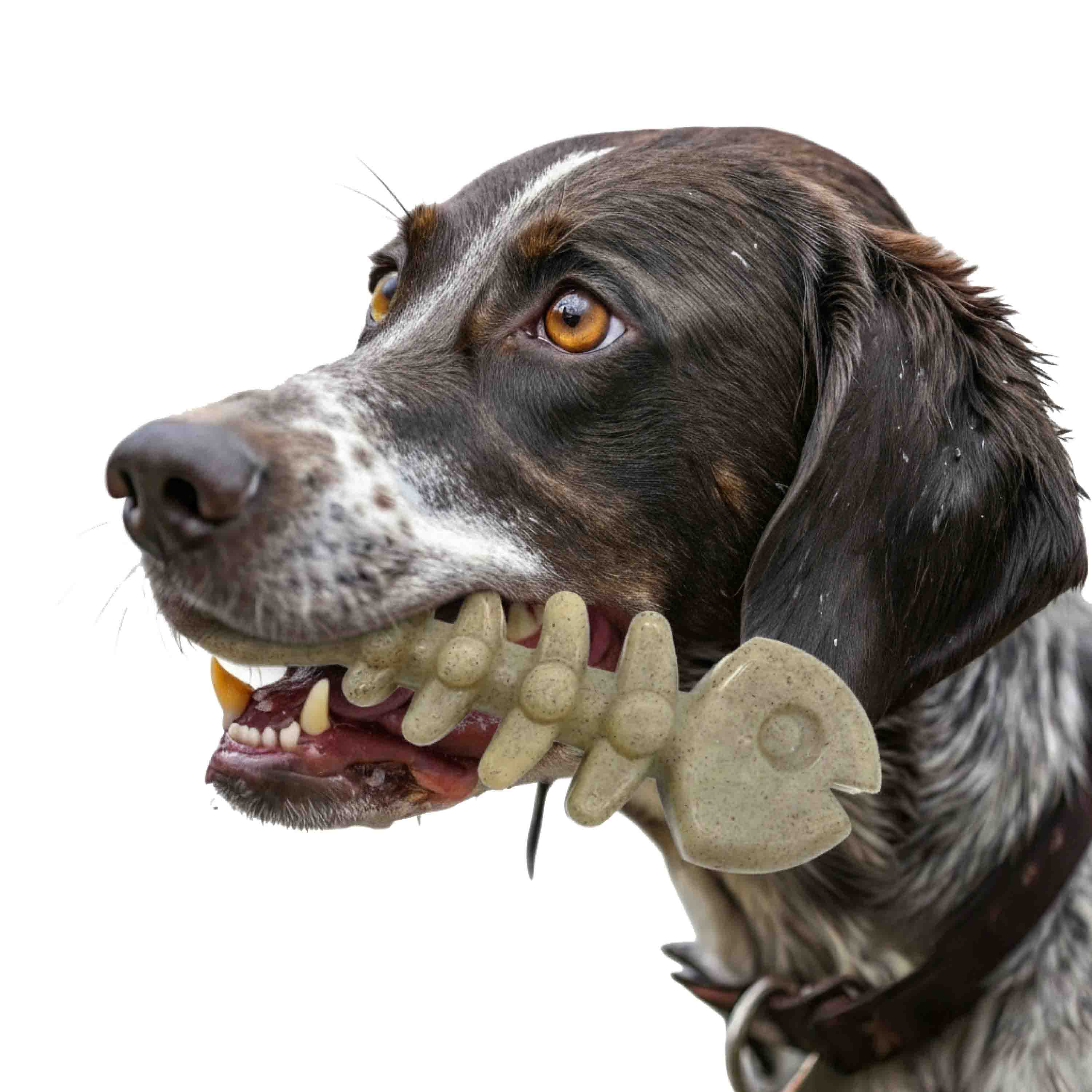 Fish Bone Nylon Dog Toy for Aggressive Chewers | USA Made | SodaPup - Elite Pet Collective