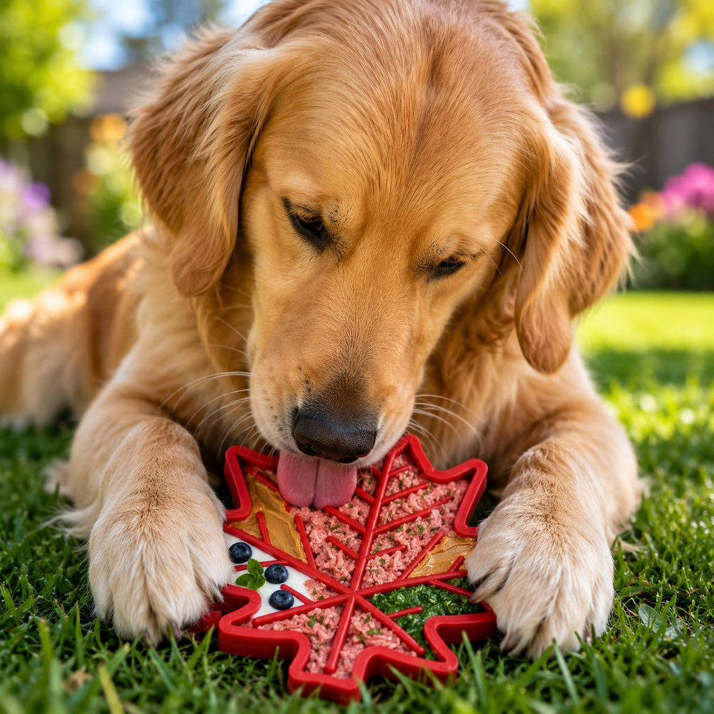 Canadian Maple Leaf Nylon Dog Chew Toy - Indestructible & USA Made - Elite Pet Collective