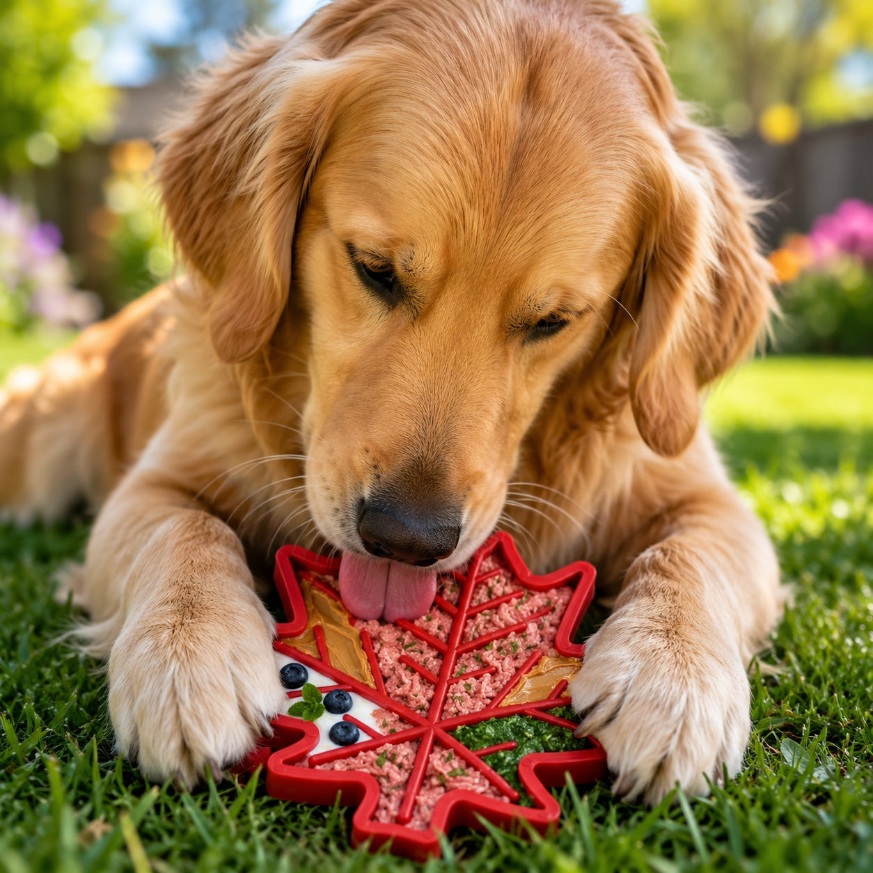 Canadian Maple Leaf Nylon Dog Chew Toy - Indestructible & USA Made - Elite Pet Collective