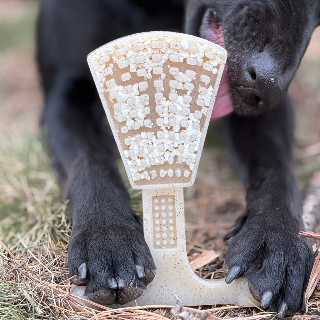 Waffle Tower Nylon Chew & Enrichment Toy | 2-in-1 for Aggressive Chewers | SodaPup - Elite Pet Collective