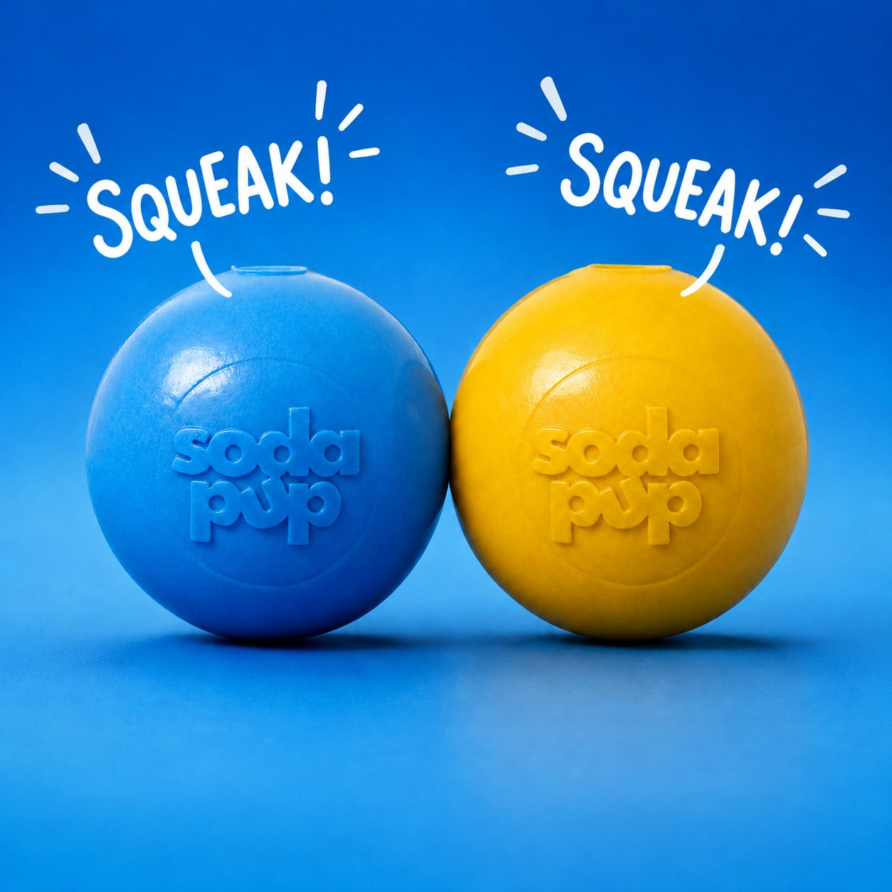 Squeak Ball - Durable Squeaky Dog Toy, Floats, Chew Toy | USA Made - Elite Pet Collective