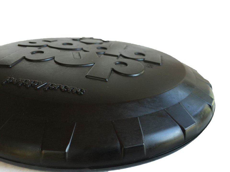 Magnum Bottle Top Flyer Rubber Frisbee for Heavy Chewers | Large | USA Made - Elite Pet Collective