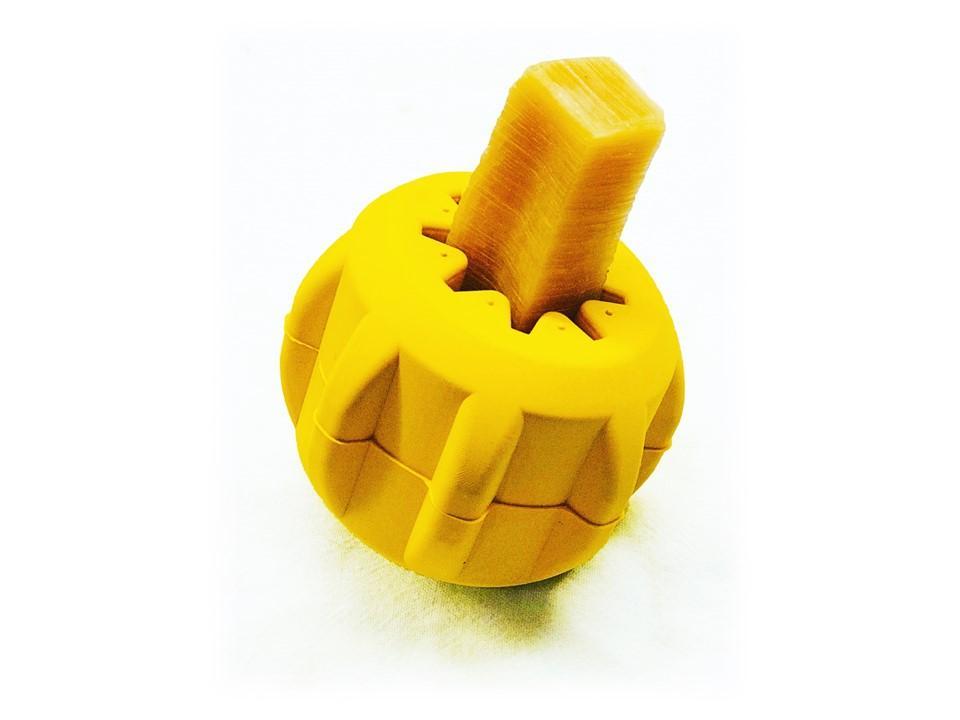 Gear eDispenser Yak Chew Holder - Durable Rubber Treat Pocket | USA Made - Elite Pet Collective