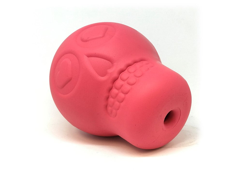 Sugar Skull Dog Chew Toy & Treat Dispenser - USA Made | SodaPup - Elite Pet Collective