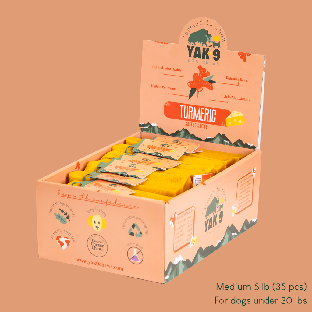 Turmeric Cheese Chews for Dogs - Elite Pet Collective