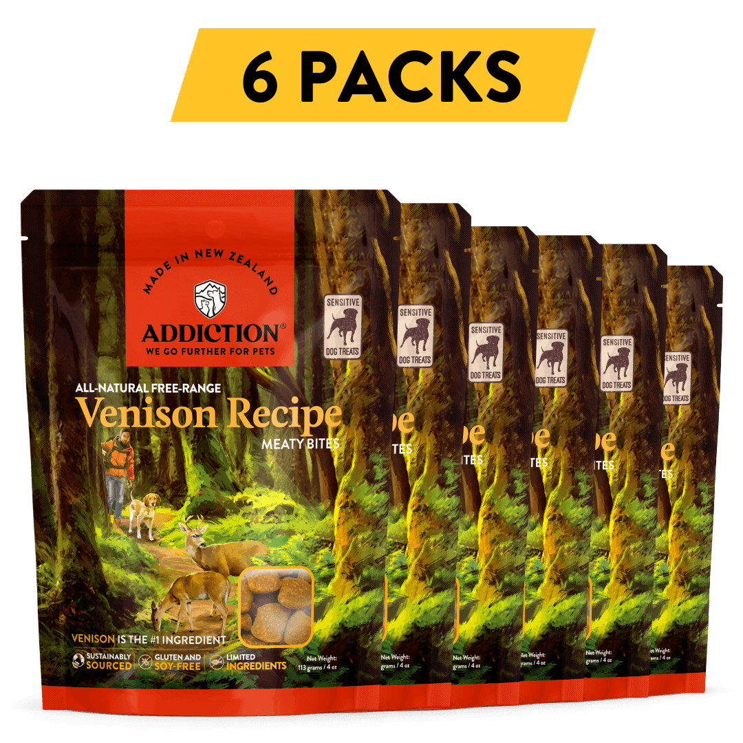 Venison Meaty Bites - Hypoallergenic Dog Treats - Elite Pet Collective