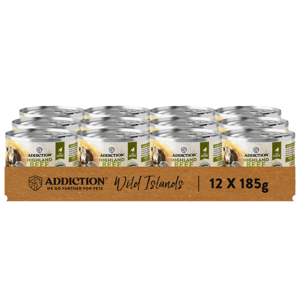 Wild Islands Highland Beef & Lamb Recipe Premium Grain-free Canned Dog Food 185g - Elite Pet Collective