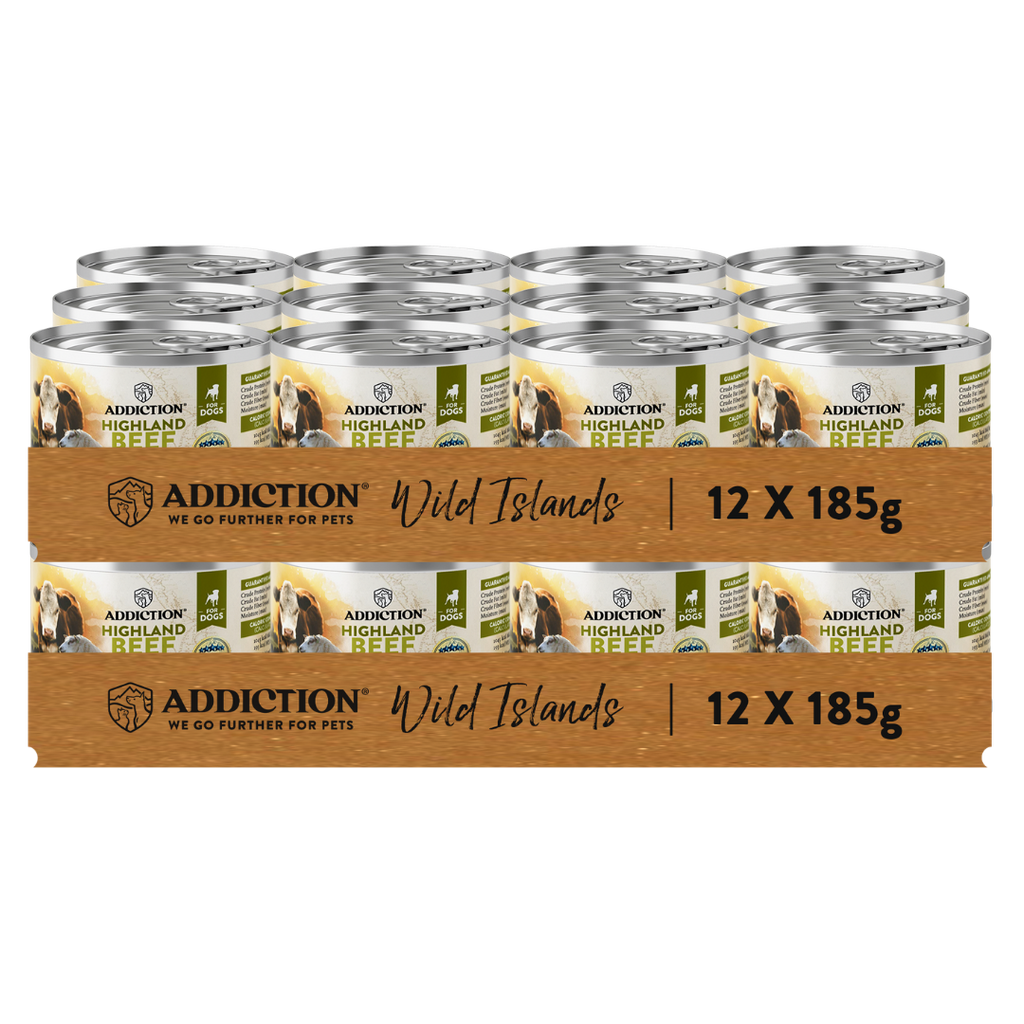 Wild Islands Highland Beef & Lamb Recipe Premium Grain-free Canned Dog Food 185g - Elite Pet Collective