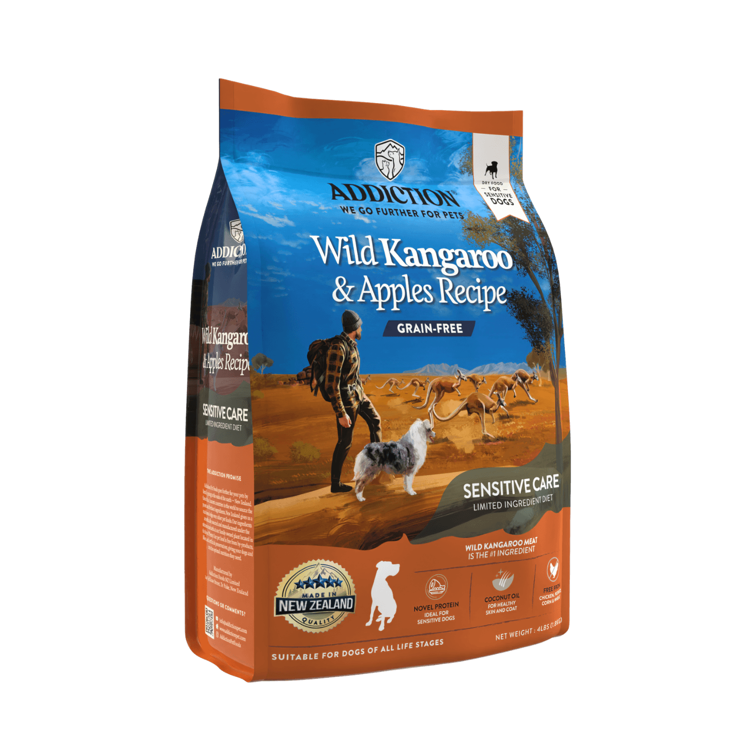 Wild Kangaroo & Apples Recipe Dry Dog Food - Elite Pet Collective