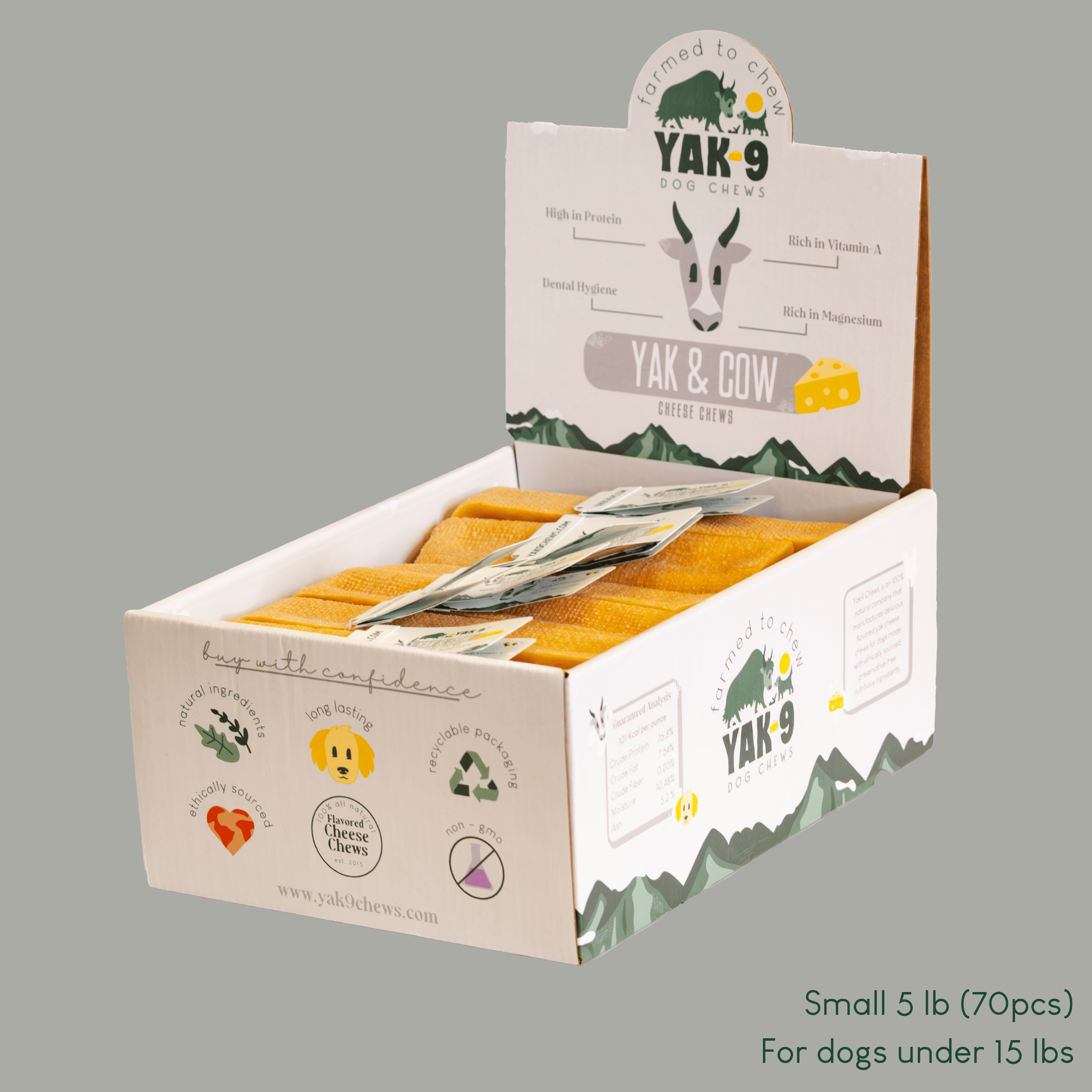 Yak and Cow Cheese for Dogs - Natural Chew Treats for Happy, Healthy Pups - Elite Pet Collective