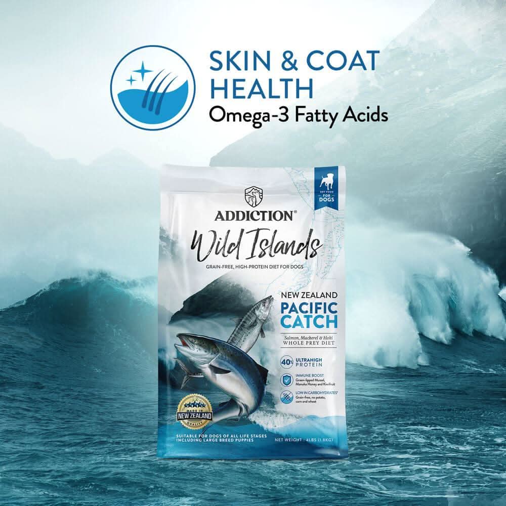 Wild Islands Pacific Catch Premium King Salmon Mackerel & Hoki Dry Dog Food - Elite Pet Collective
