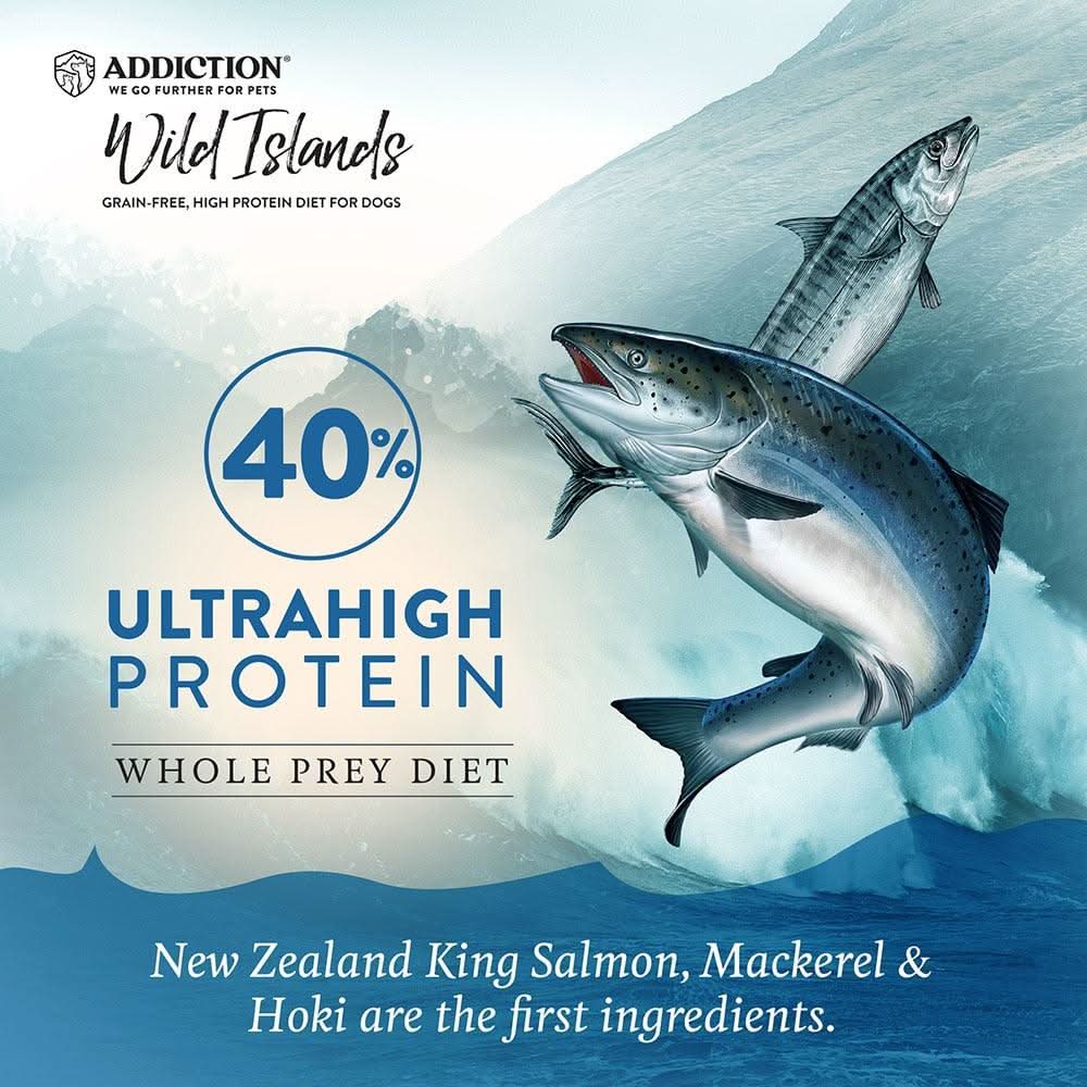 Wild Islands Pacific Catch Premium King Salmon Mackerel & Hoki Dry Dog Food - Elite Pet Collective