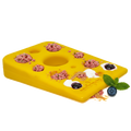 Swiss Cheese Wedge Nylon Dog Chew Toy for Aggressive Chewers | SodaPup - Elite Pet Collective