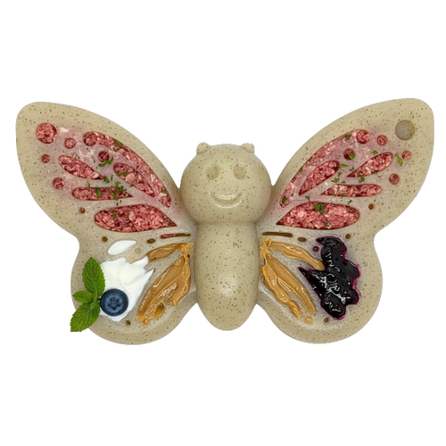 Butterfly Nylon Chew & Enrichment Toy | 2-in-1 for Aggressive Chewers | SodaPup - Elite Pet Collective