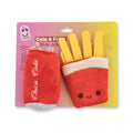 Cola & Fries Plush Dog Toy Gift Set – with Squeaker & Crinkle Paper for Fun Play - Elite Pet Collective