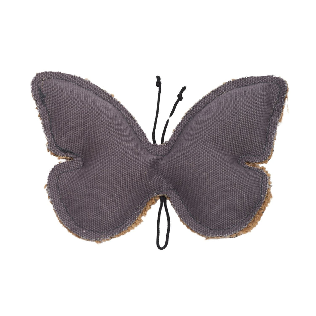 Country Living Canvas & Jute Butterfly-Shaped Dog Chew Toy – Durable, Safe and Non-Toxic - Elite Pet Collective