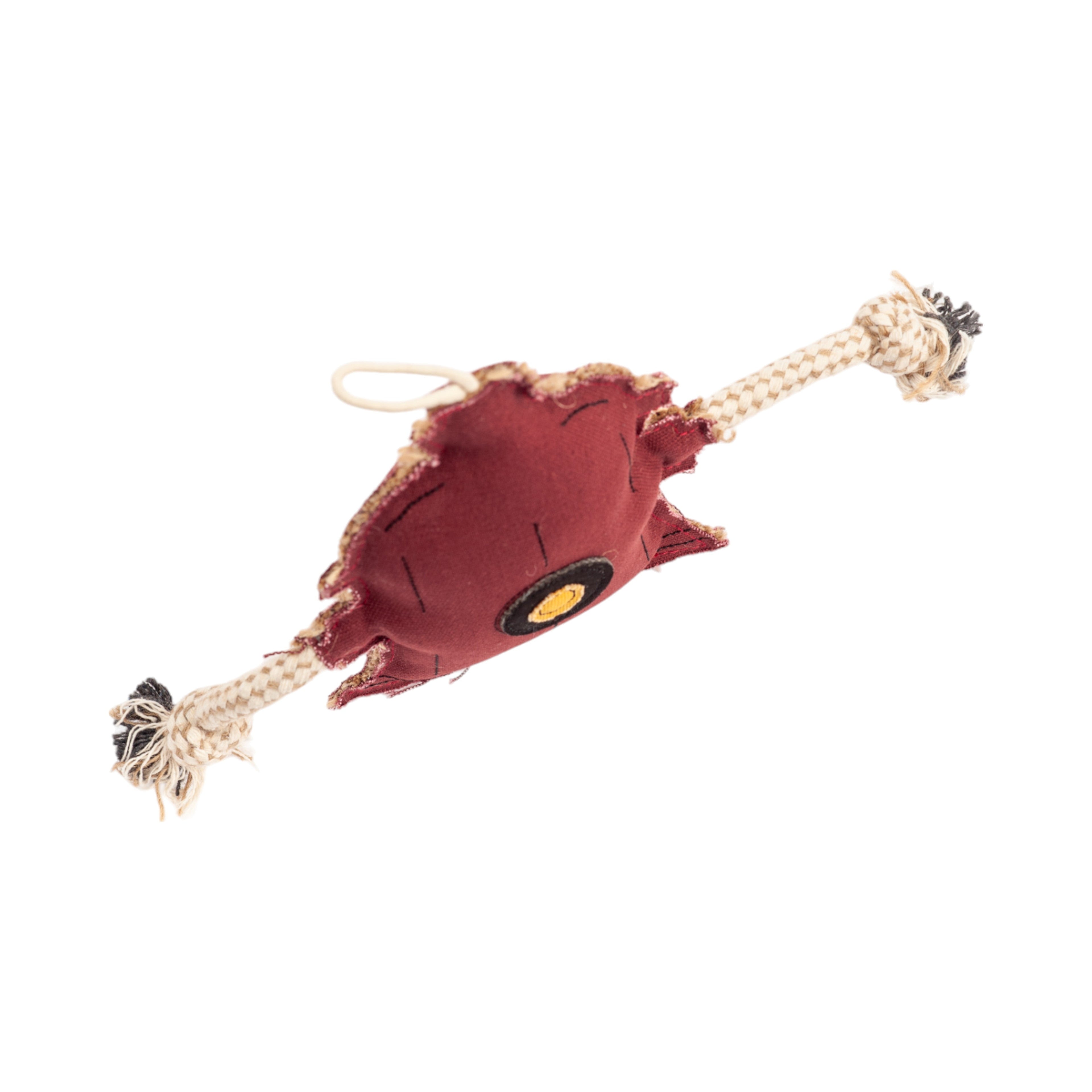 Country Living Canvas & Jute Fire Hydrant Dog Chew Toy – Durable, Safe and Non-Toxic - Elite Pet Collective