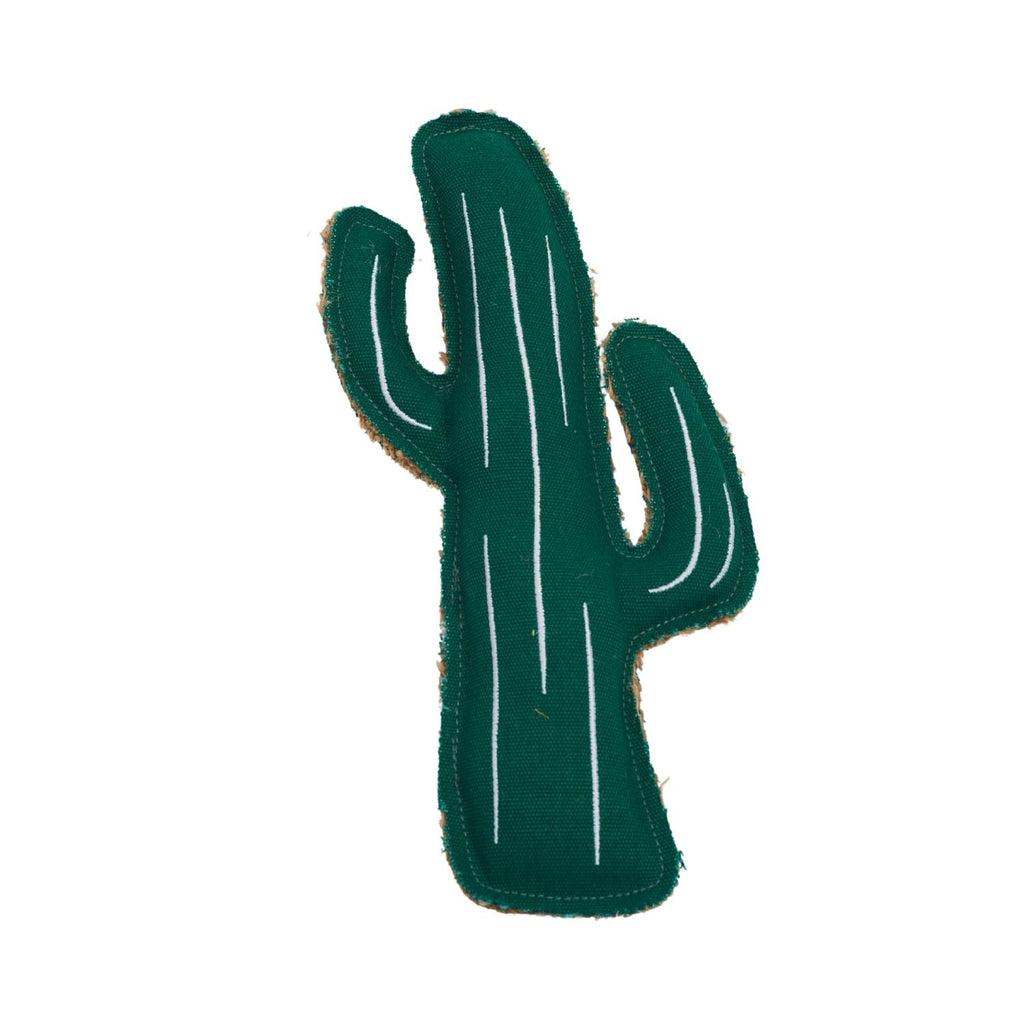 Country Living Canvas & Jute Cactus-Shaped Dog Chew Toy – Durable, Safe and Non-Toxic - Elite Pet Collective