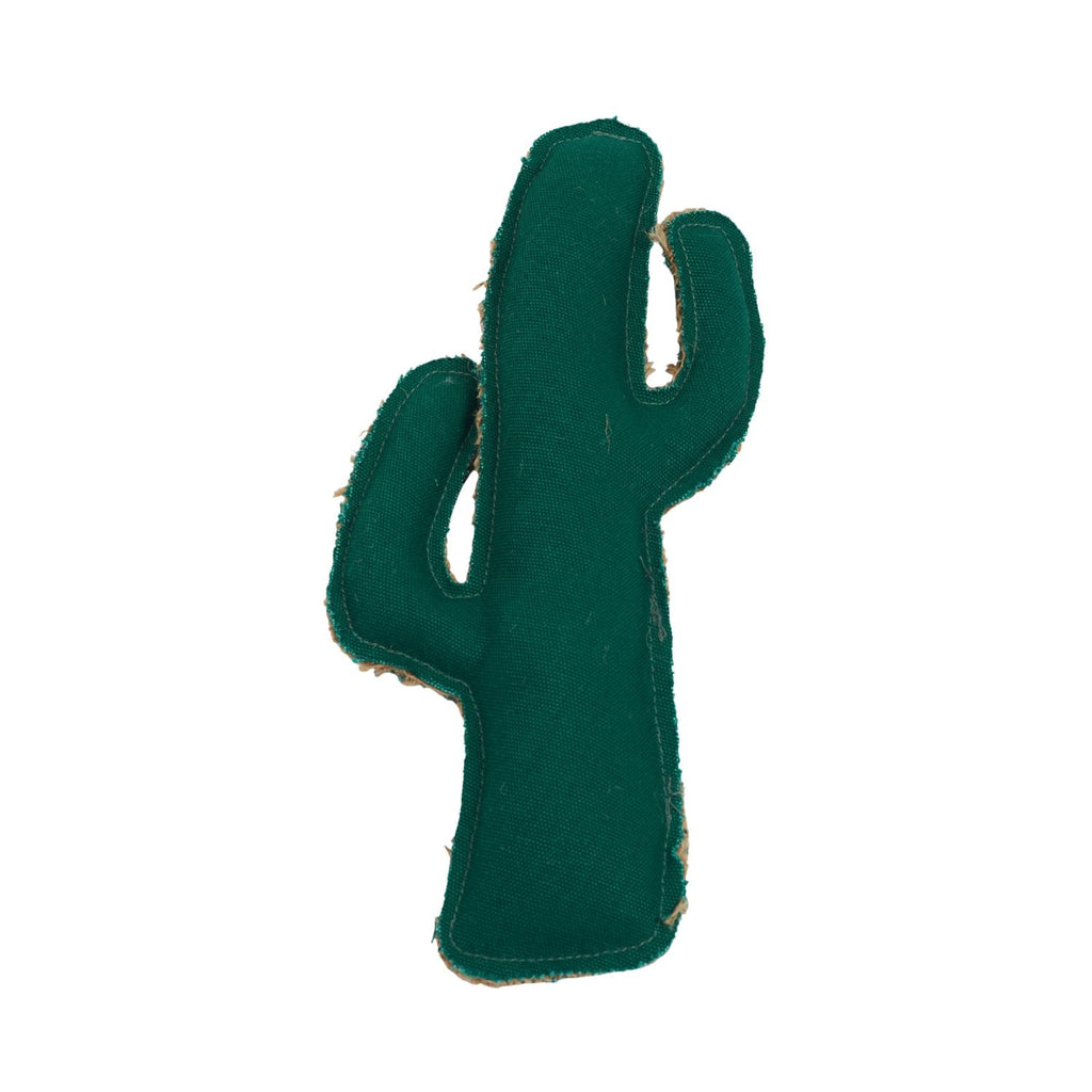 Country Living Canvas & Jute Cactus-Shaped Dog Chew Toy – Durable, Safe and Non-Toxic - Elite Pet Collective