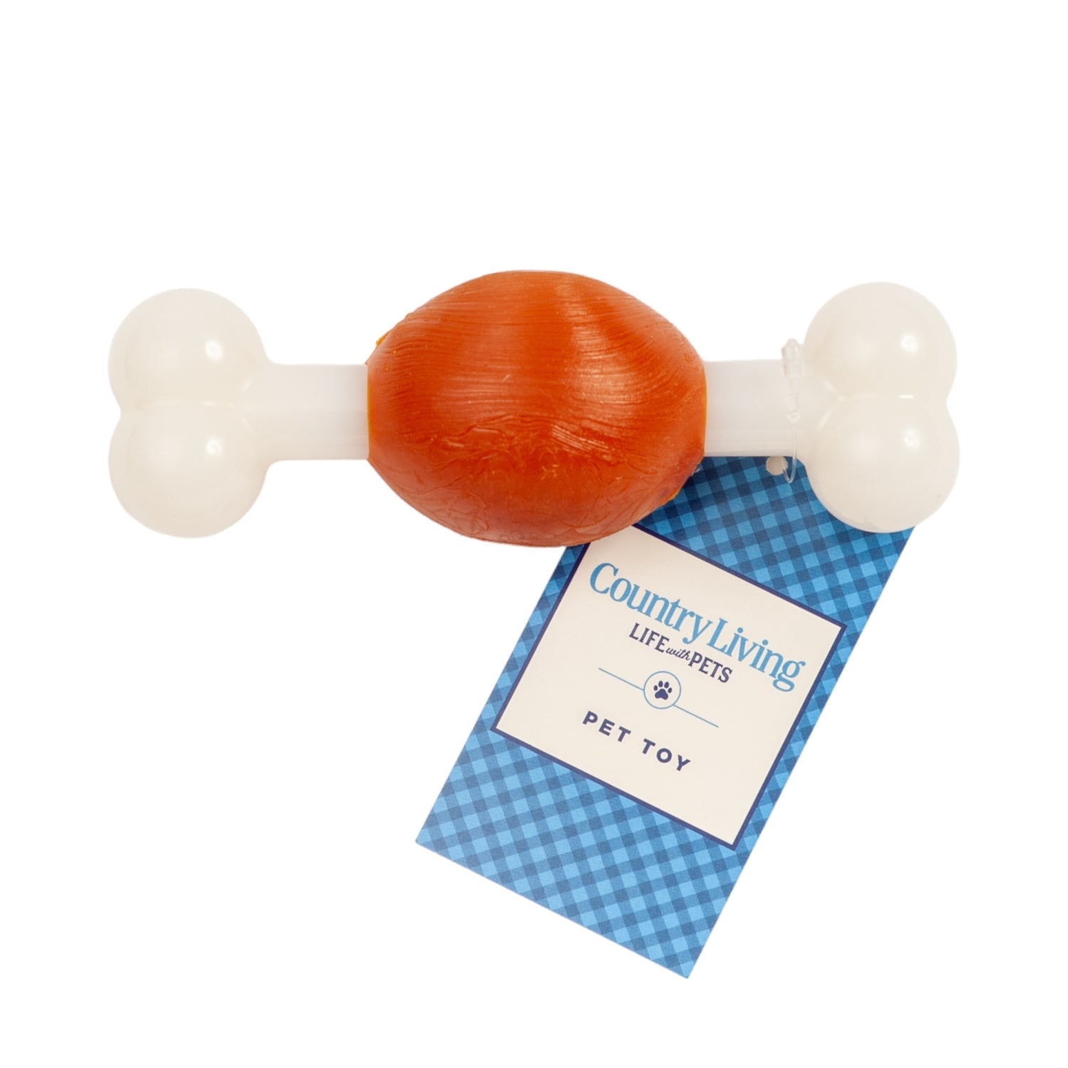 Country Living TPR & Nylon Bone Dog Chew Toy - Beef-Flavored, Ideal for Small Dogs - Elite Pet Collective