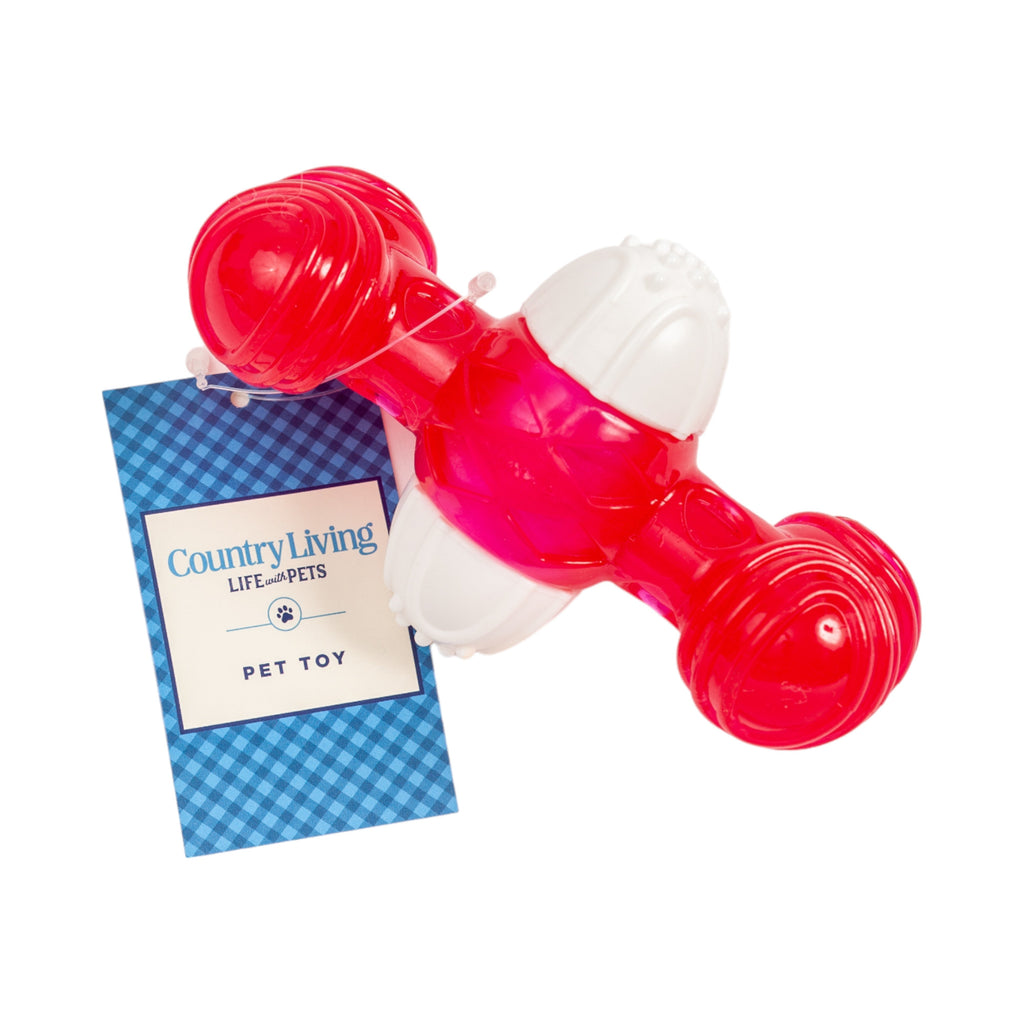 Country Living TPR & Nylon Quacker Bone Chew Toy for Dogs – with Engaging Quacking Sound - Elite Pet Collective