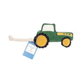 Country Living Faux Leather Green Tractor Dog Chew Toy, Durable, Safe and Non-Toxic - Elite Pet Collective