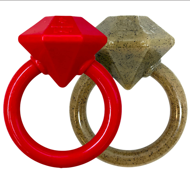 Diamond Ring Nylon Teething Ring for Puppies | Durable & USA Made - Elite Pet Collective