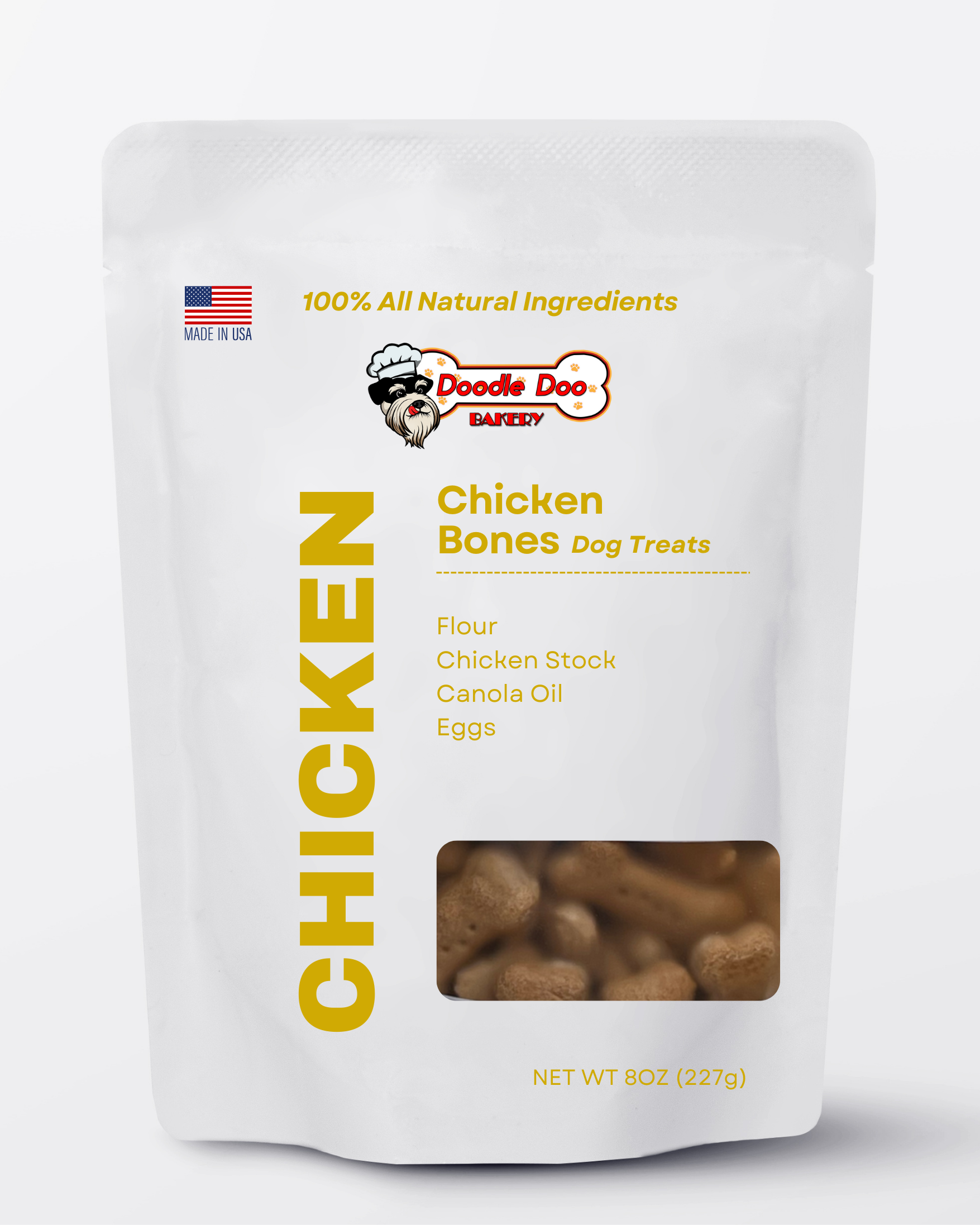 🍗Homemade Dog Treats - Chicken Treat 1/2lb - Elite Pet Collective