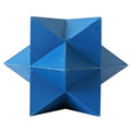 Blue Star-Shaped Natural Rubber Dog Chew Toy – Durable & Textured for Engaging Playtime - Elite Pet Collective