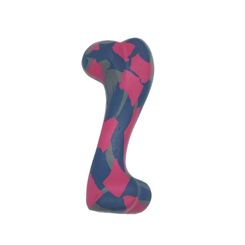 Natural Rubber Dog Bone Chew Toy – Durable & Safe, Fun & Interactive Play – Small - Elite Pet Collective