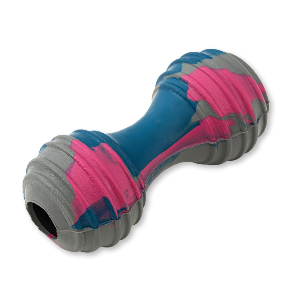 Natural Rubber Dumbbell Dog Chew Toy – Durable & Safe, Fun & Interactive Play - Elite Pet Collective
