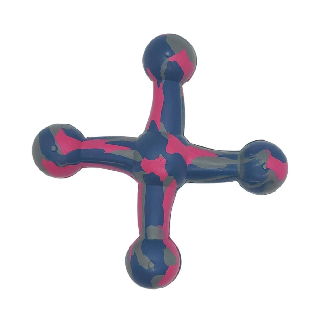 Natural Rubber Jack Dog Toy – Durable, Non-Toxic Chew Toy for Engaging Play and Enhanced Agility - Elite Pet Collective