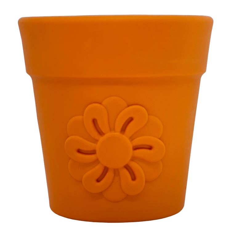 Large Flower Pot eCup Dog Treat Dispenser | Durable USA-Made Enrichment Toy | SodaPup - Elite Pet Collective