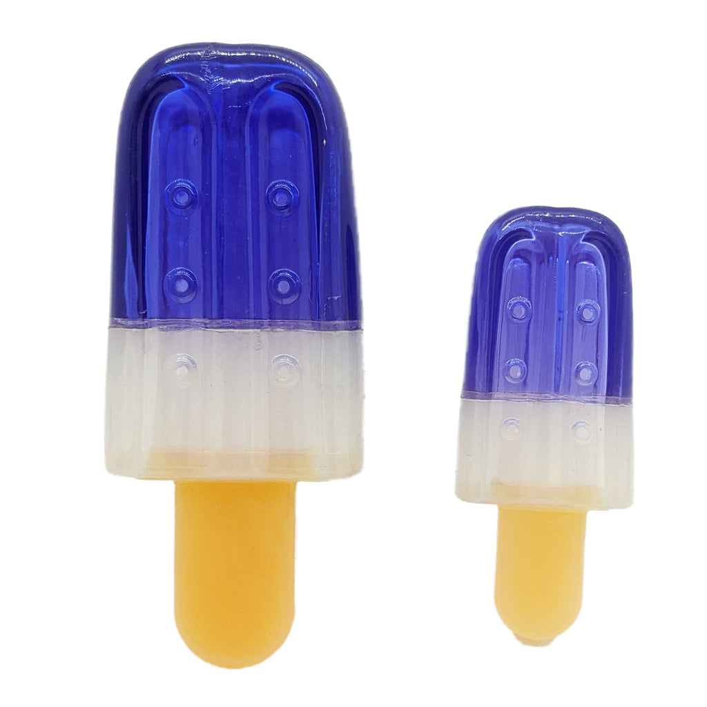 Popsicle-Shaped Freezable Dog Toy – 100% Natural Rubber Chew Toy - Elite Pet Collective