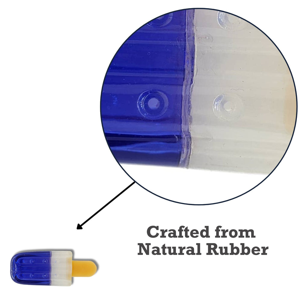Popsicle-Shaped Freezable Dog Toy – 100% Natural Rubber Chew Toy - Elite Pet Collective