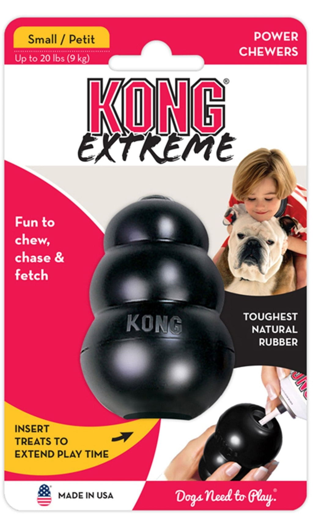 KONG Extreme Treat-Stuffing Dog Toy for Power Chewers - Elite Pet Collective