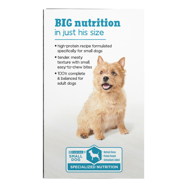 Purina Beneful Small Breed Wet Dog Food With Gravy, IncrediBites with Real Salmon - Elite Pet Collective