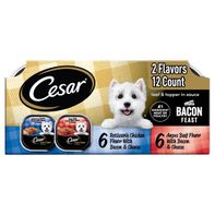 Cesar Loaf & Topper Soft Wet Dog Food Bacon Feast ...
️ - Elite Pet Collective