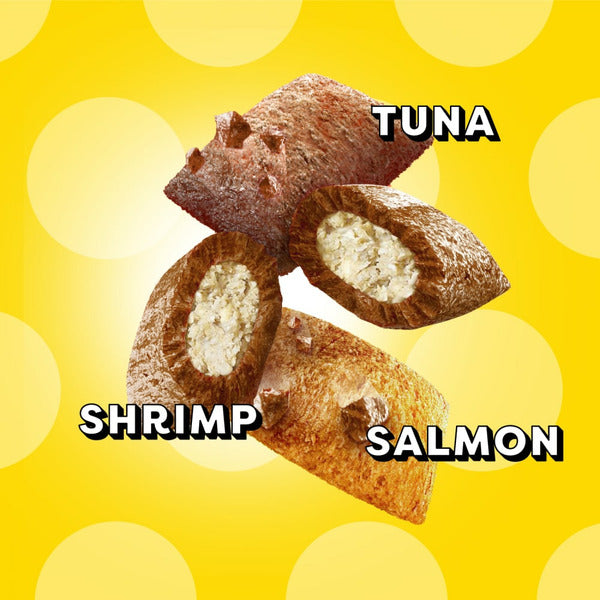 TEMPTATIONS MixUps Crunchy and Soft Cat Treats Surfers' Delight Flavor - Elite Pet Collective