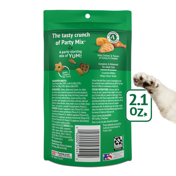 Purina Friskies Cat Treats, Party Mix Picnic Crunch - Elite Pet Collective
