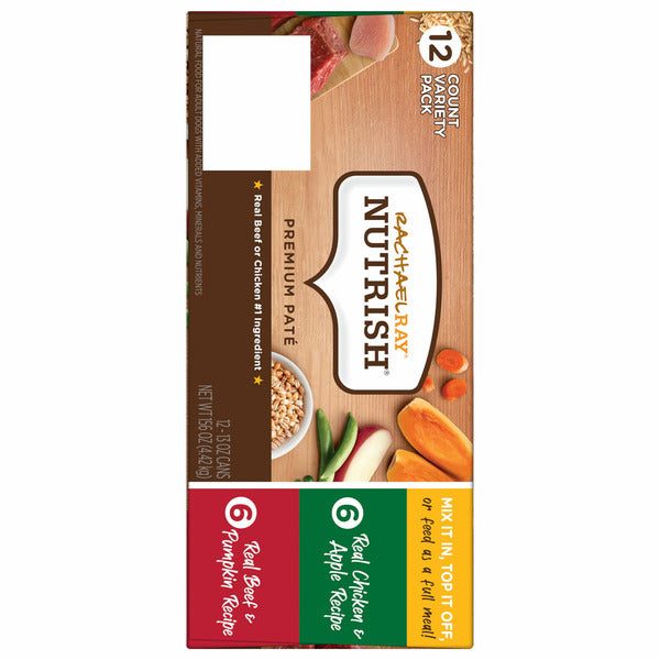 Rachael Ray Nutrish Dog Food, Premium Pate, Variety Pack - Elite Pet Collective