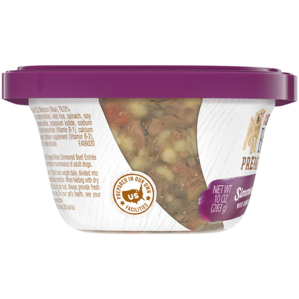 Purina Beneful High Protein, Wet Dog Food With Gravy, Prepared Meals Simmered Beef Entree - Elite Pet Collective